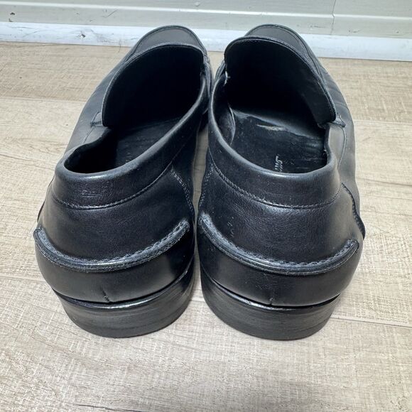 Salvatore Ferragamo Men’s 10.5 D Leather Gancini Side Bit Italy Studio Loafers main image 8